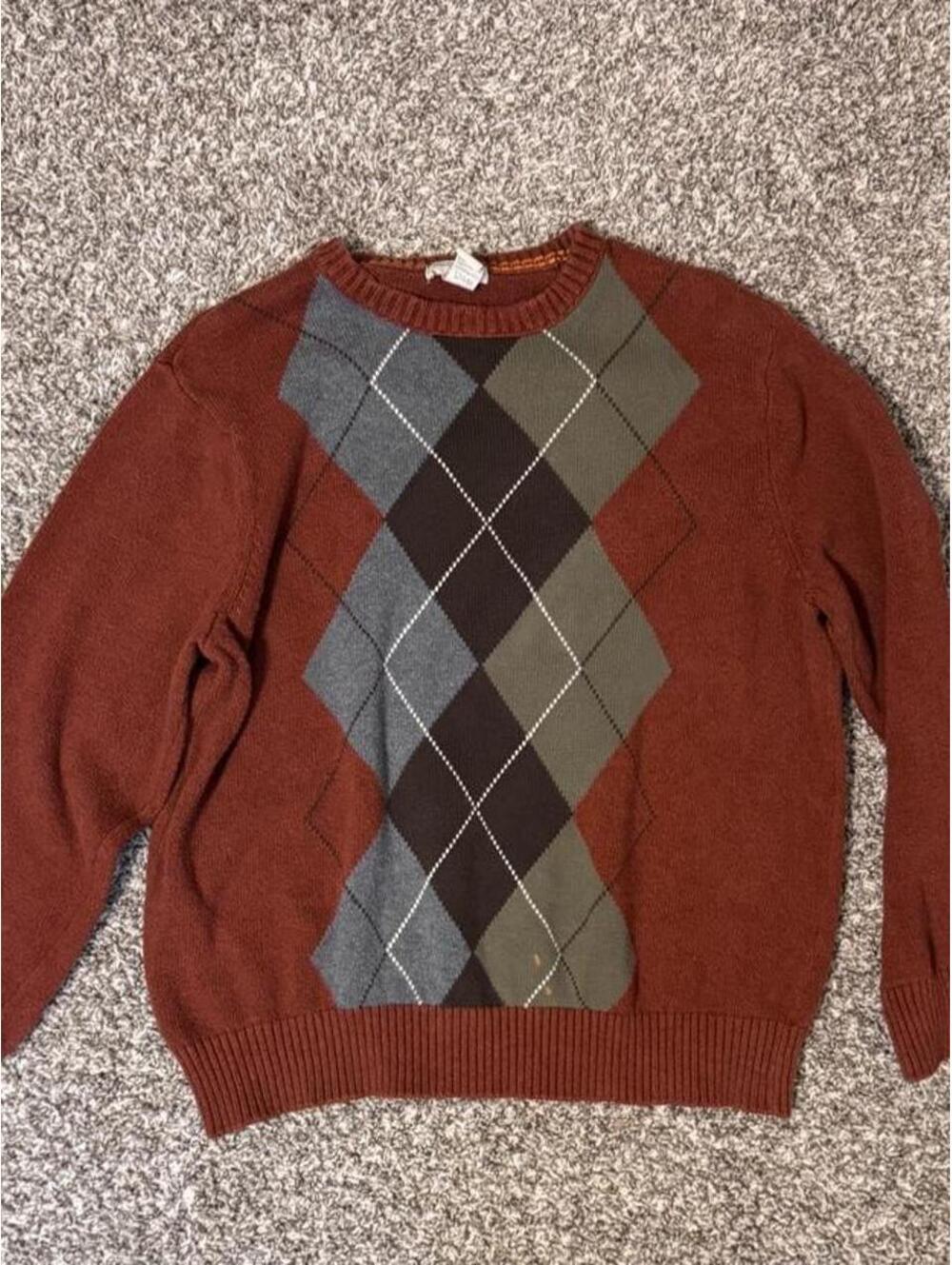 🧶 Dockers Argyle Knit Sweater 🧶